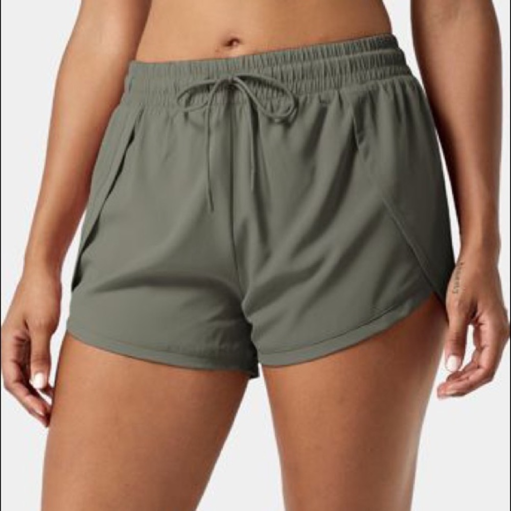 Halara In My Feels Drawstring 2-in-1 Short